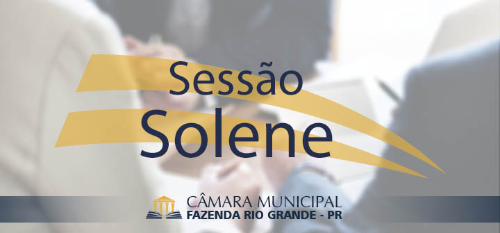 Sessão Solene 05/11/2021