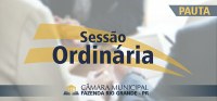 Pauta da 10ª Sessão Ordinária 03/05/2021