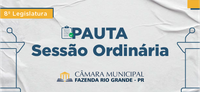 Pauta da 26ª Sessão Ordinária 19/09/2022