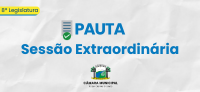 Pauta da 12ª Sessão Extraordinária 11/12/2023