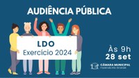 Comissão de Finanças faz audiência pública sobre a LDO 2024 