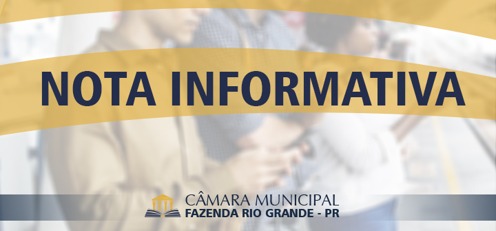 Nota Informativa - Parecer 37 da Comissão de Finanças Orçamento Fiscalização e Controle