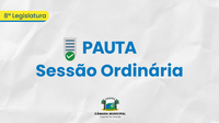 Pauta da 03ª Sessão Ordinária de 2024